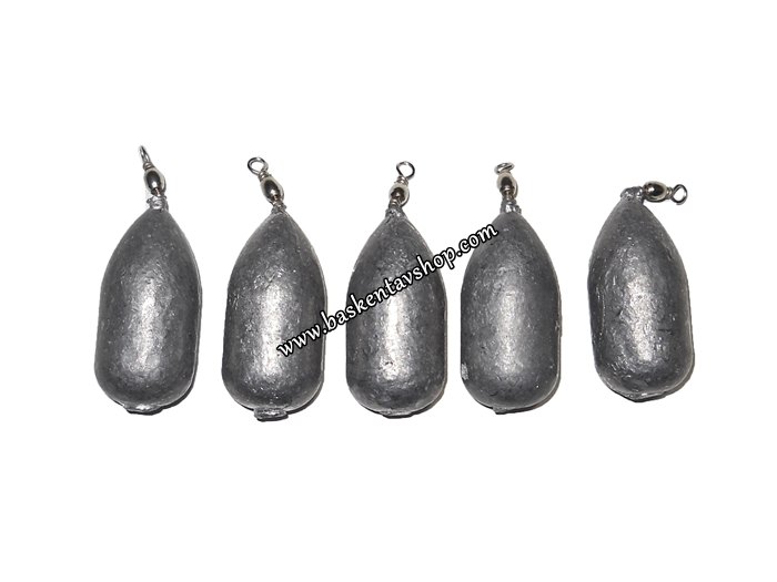 Fırdöndülü Kurşun 150GR 5`li Paket-av11401