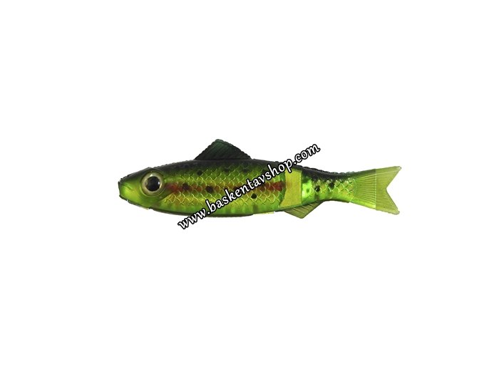 4.5cm Parçalı Turna-Levrek Silikon Balık-av13927
