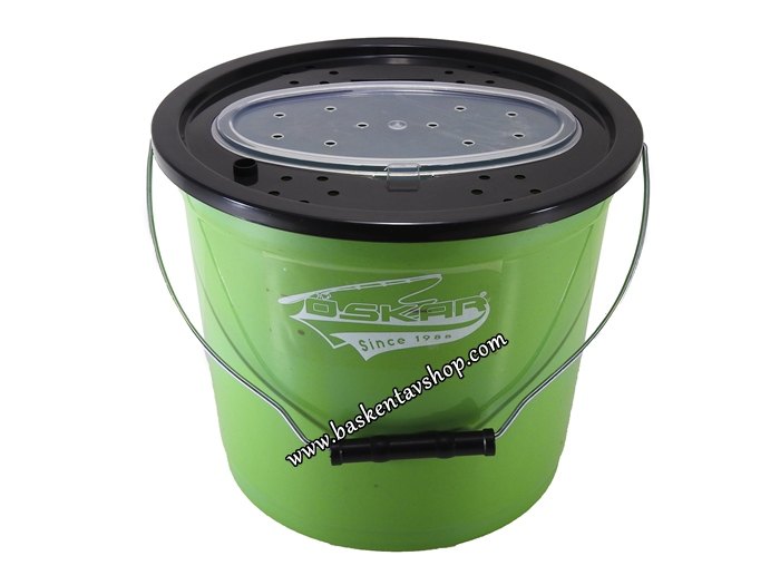 Oskar Balıkçı Kovası 6 Litre Yeşil-av13350