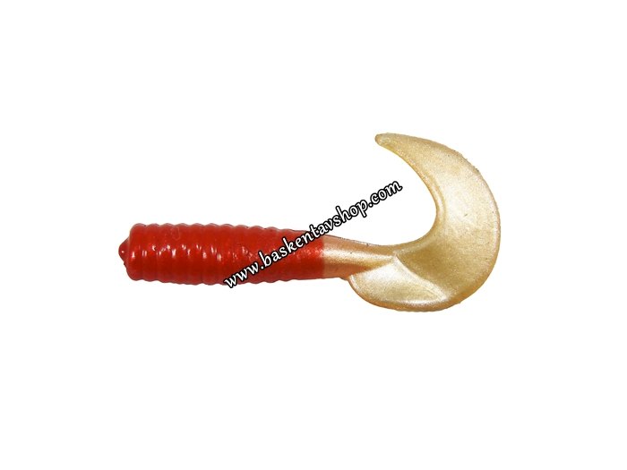 3.5cm Turna-Levrek Silikon Kurtçuk-av13964