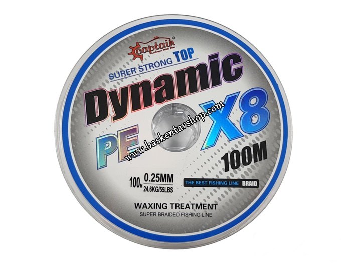 Captain Dynamic X8 0,25MM-100M İp Misina-av14656