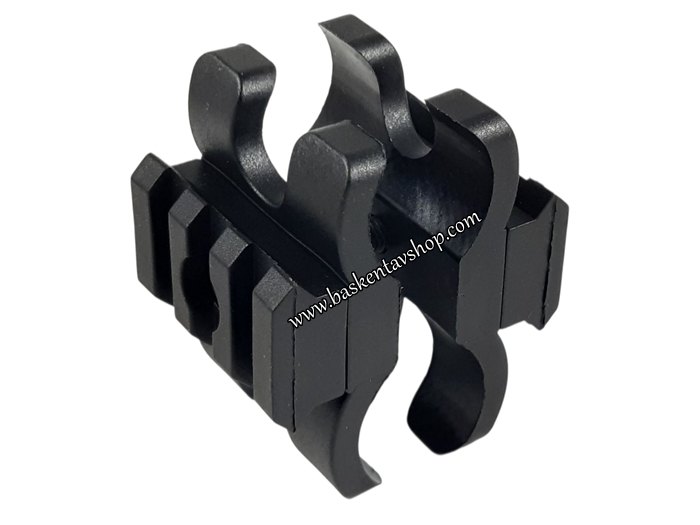 12 Kalibre 22mm Picatinny Raylı Namlu Kelepçesi-av15142