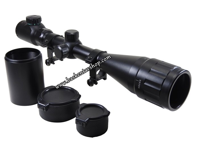 Barste 4-16x50AOEG Parallax Ayarlı Işıklı Zoomlu Tüfek Dürbünü-av13646