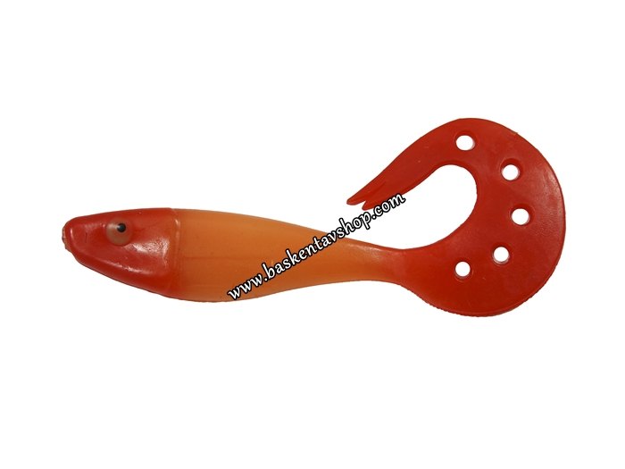 9cm Kuyruklu Turna-Levrek Silikon Balık-av13972