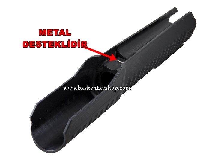 Pompalı Tüfek için Metal Destekli Uzun El Kundağı-av13119