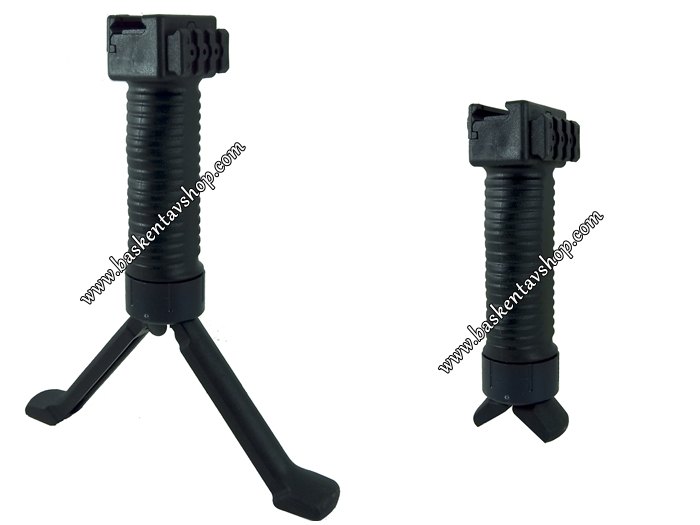 Düğmeli Çat Çat Bipod Çatal Ayak-av12561