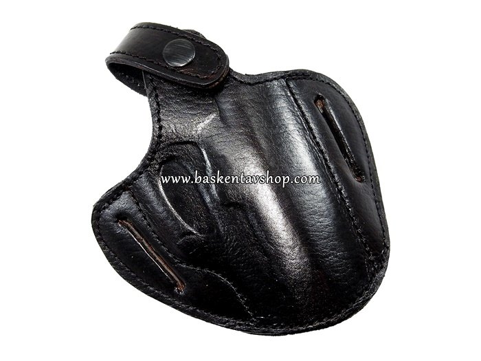 Tam Kelebek 12+1 Beretta 7.65 Deri Tabanca Kılıfı Siyah-av10657