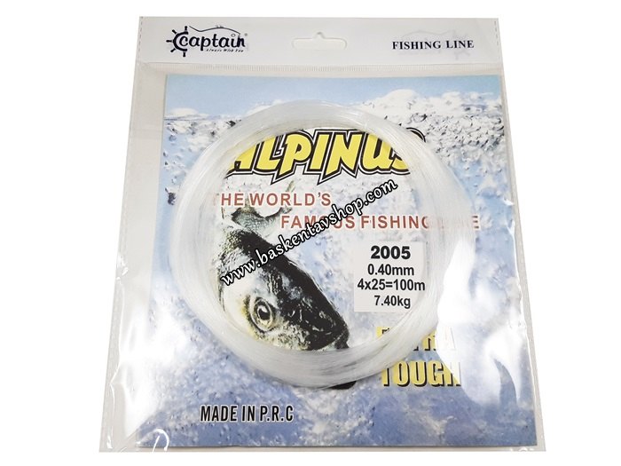 Alpınus 0,40mm 100 Metre Poşet Misina-av14620