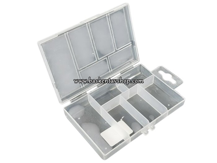 6 Bölmeli Organizer Kutu 2x7.5x11 Cm-av15006