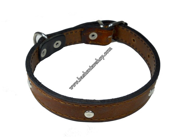 2 cm Kahverengi Deri Enik Tasması-av11506
