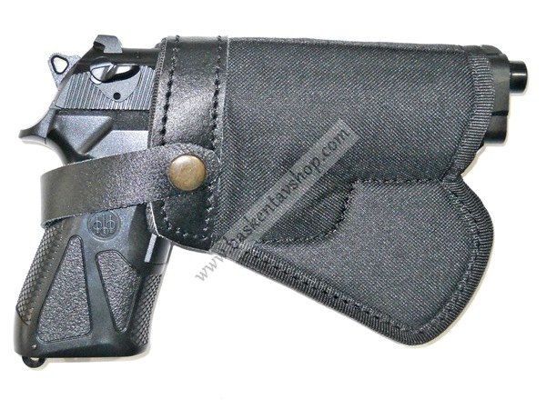 9 mm Cordura Tabanca Sırt Kılıfı Siyah-av10676
